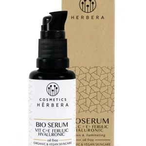 BIO SERUM VITAMIN C + E + FERULIC + HYALURONIC OIL FREE 30ml Piel Grasa y Mixta