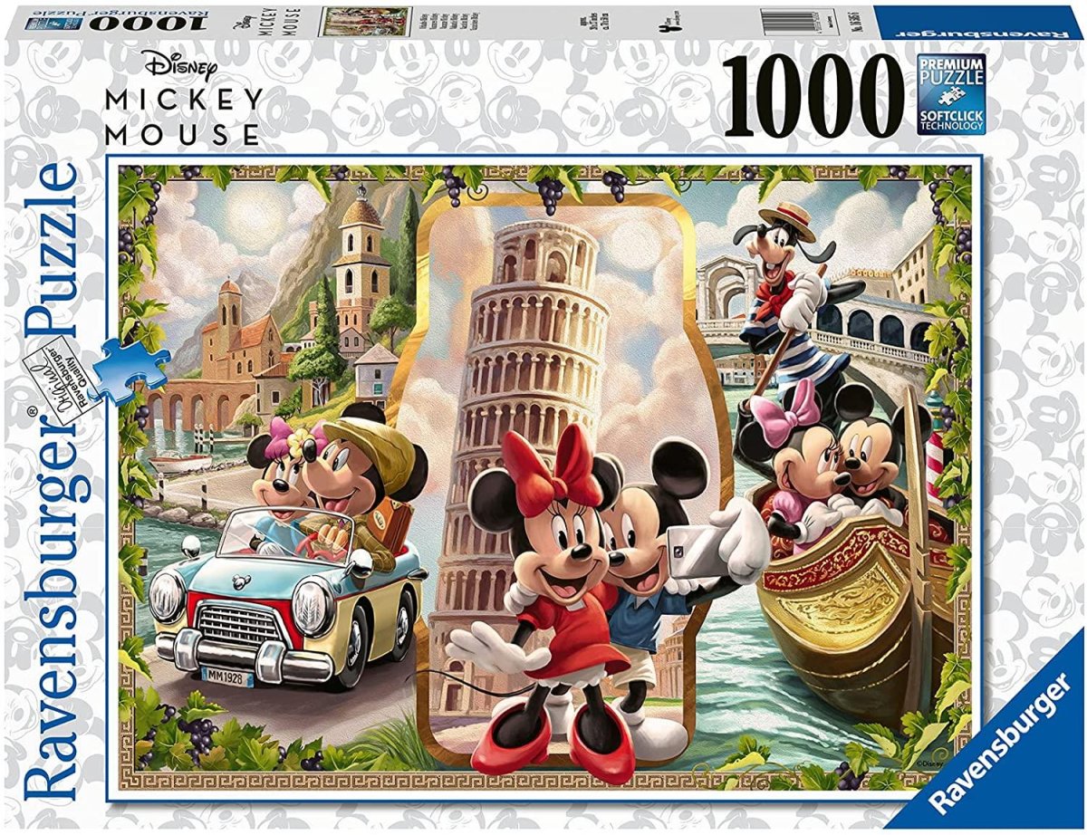 Rompecabezas Vacaciones De Mickey y Minnie 1000 Pz Disney