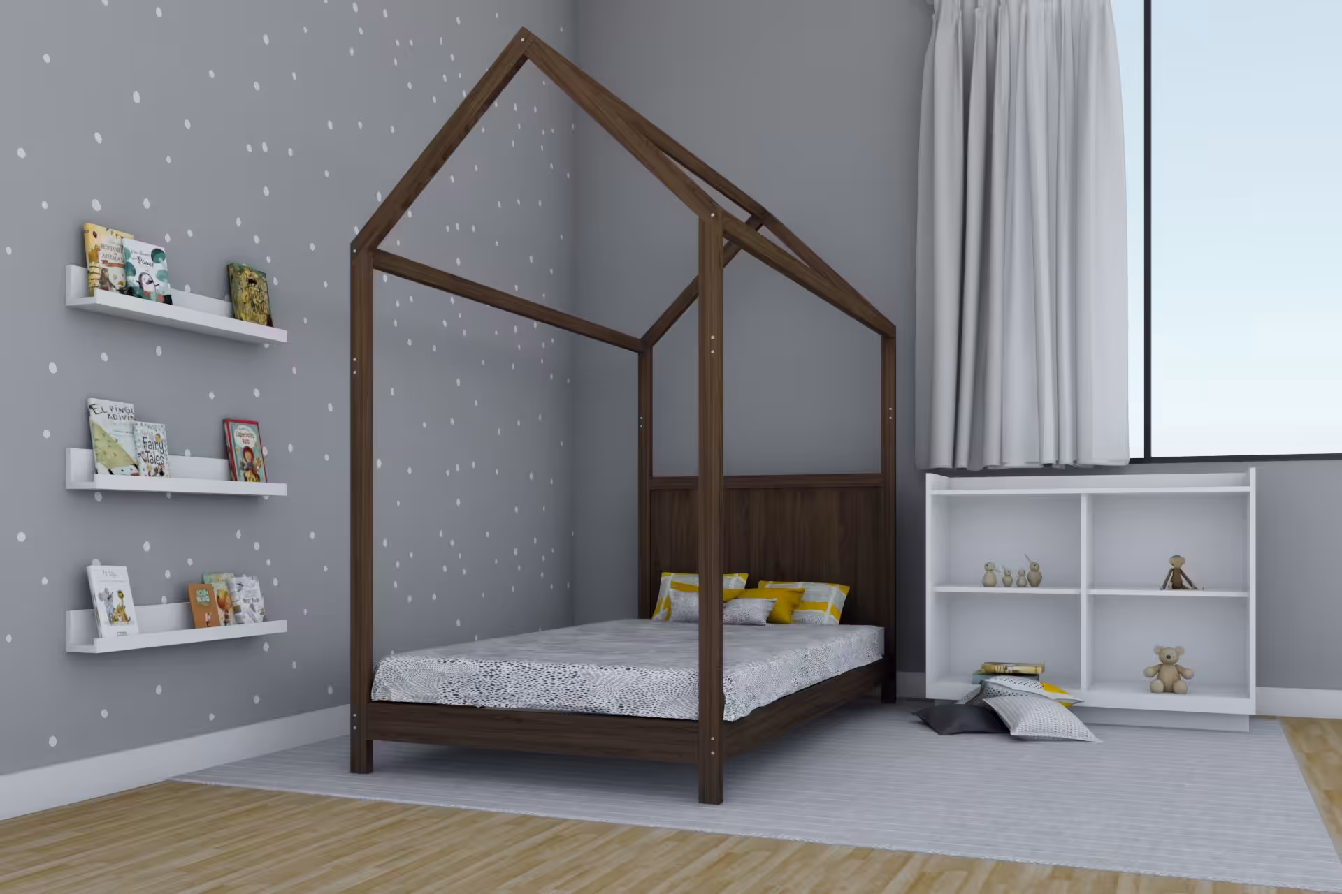 Cama Casita Montessori Individual